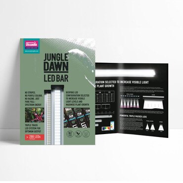 Arcadia Jungle Dawn LED Leaflet